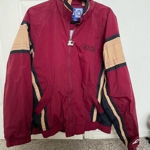 Vintage 49ers windbreaker